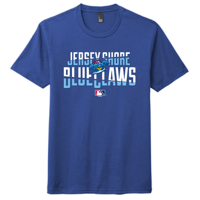Jersey Shore BlueClaws Surfing Crab T-Shirt Royal