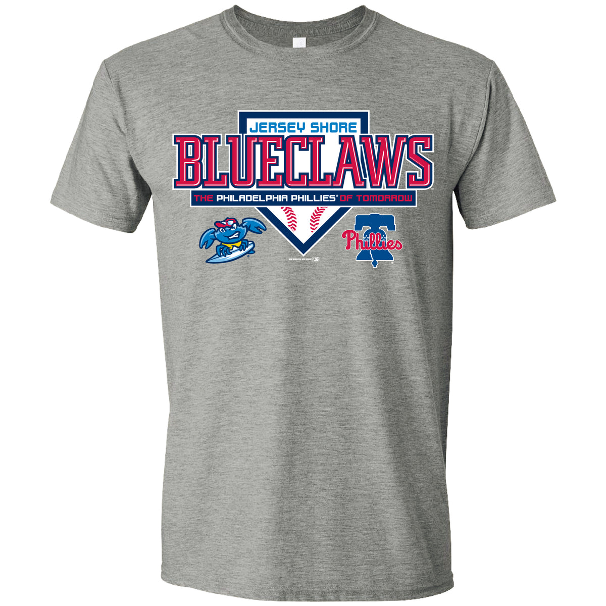 Official Jersey Shore BlueClaws Phillies Affiliate Logo Shirt, hoodie,  sweater, long sleeve and tank top