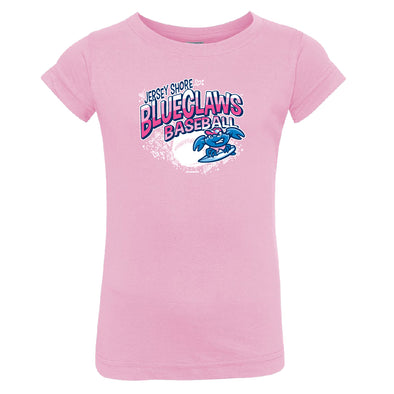 Jersey Shore BlueClaws Toddler T-Shirt Jeannie Surfing Crab