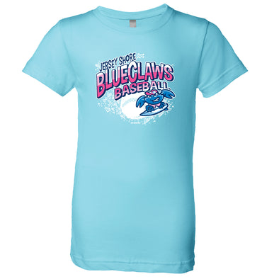 Jersey Shore BlueClaws Youth Princess T-Shirt