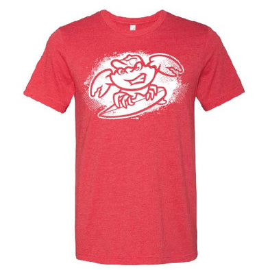 Jersey Shore BlueClaws Surfing Crab Tee