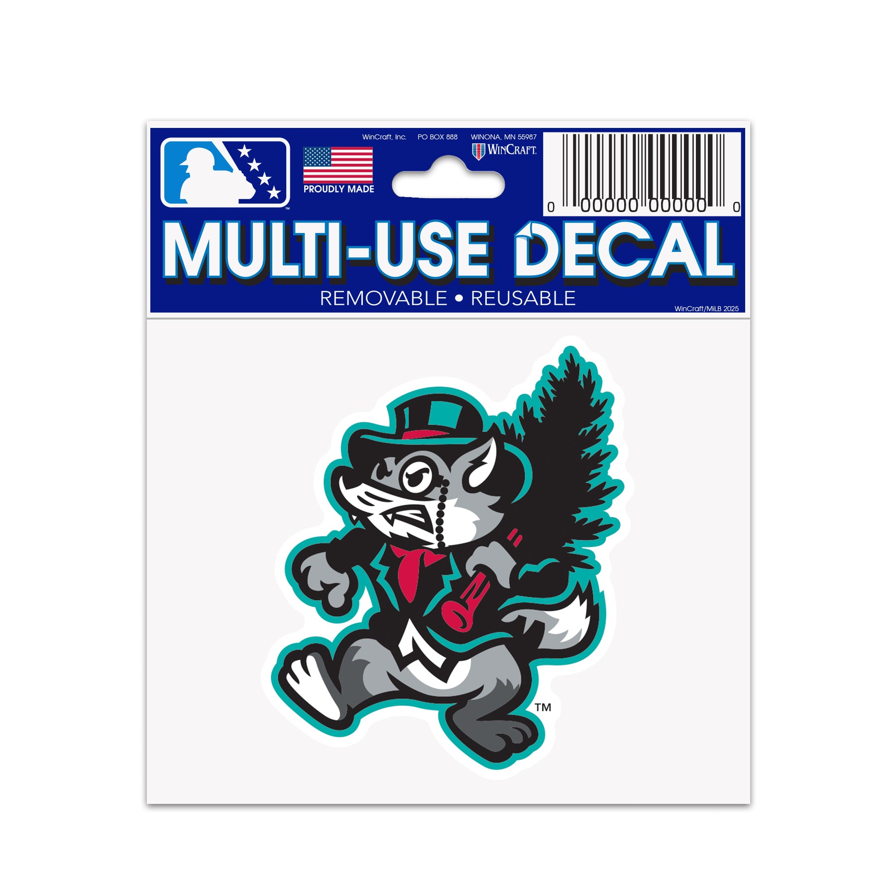 ag gear poe Jersey Shore BlueClaws TNC Shine Barons WinCraft Decal