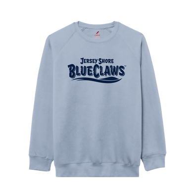 Jersey Shore BlueClaws Wordmark Crewneck