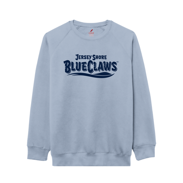 Jersey Shore BlueClaws Wordmark Crewneck