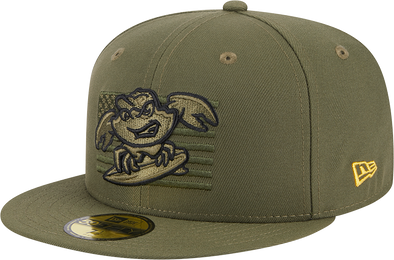 Jersey Shore BlueClaws New Era 2023 Armed Forces 5950 On-Field Hat