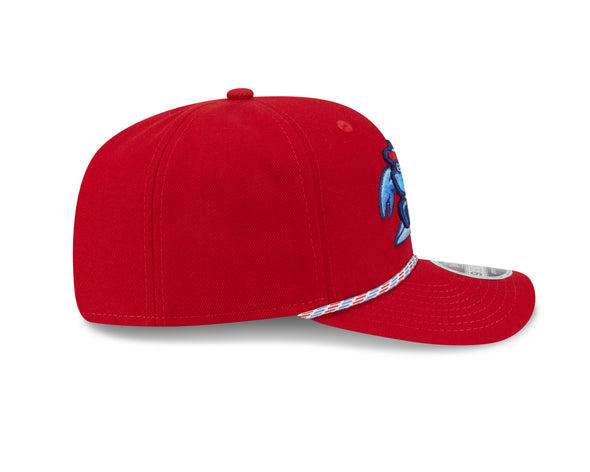 Jersey Shore BlueClaws New Era Red Cap With Rope