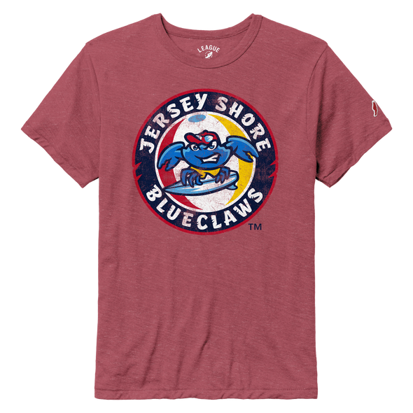 Jersey Shore BlueClaws Primary Logo T-Shirt