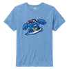 Jersey Shore BlueClaws Surfing Crab T-shirt