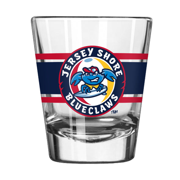 Jersey Shore BlueClaws Primary Logo Shot Glass