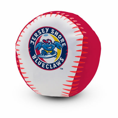 Jersey Shore BlueClaws Primary Logo Softee Baseball