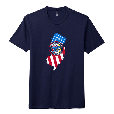 Jersey Shore BlueClaws Stars and Stripes State T-Shirt