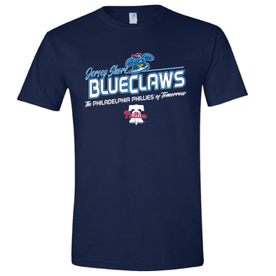 Jersey Shore BlueClaws Phillies Affiliate Navy T-Shirt