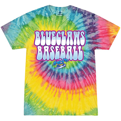 Jersey Shore BlueClaws Surfing Crab Tie Dye T-Shirt