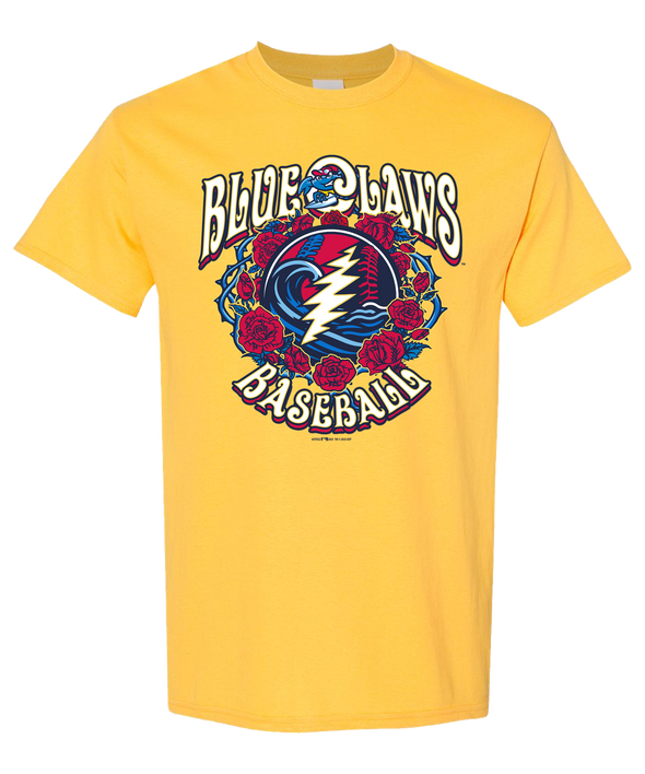 Jersey Shore BlueClaws 2025 Grateful Dead Night Tee