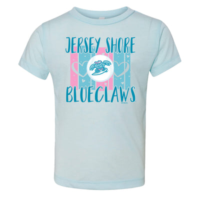 Jersey Shore BlueClaws Ice Blue Toddler T-Shirt