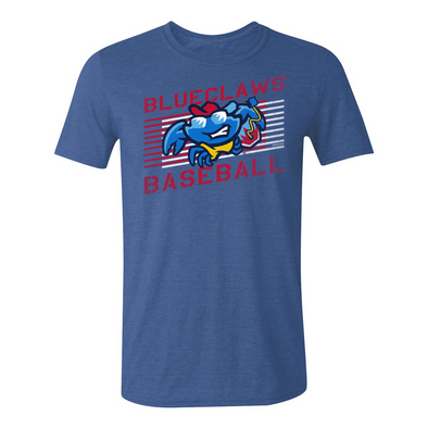 Jersey Shore BlueClaws 108 Stitches RWB T-Shirt