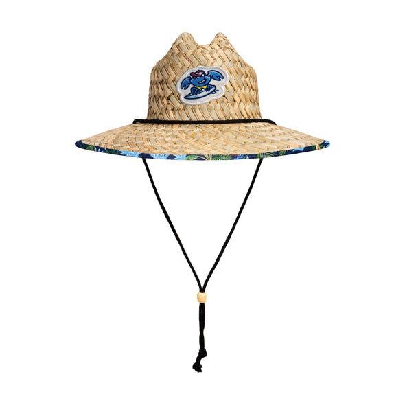 Jersey Shore BlueClaws FOCO Floral Straw Home Run Hat