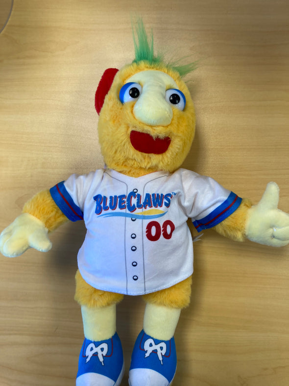 Jersey Shore BlueClaws FOCO Buster Plush and Fan Chain Bundle