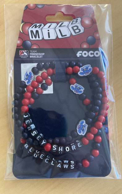 Jersey Shore BlueClaws FOCO 3 pack Friendship Bracelet