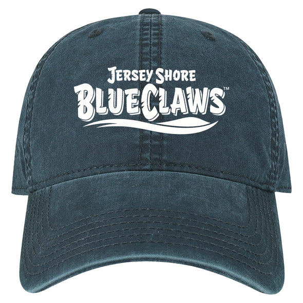 Jersey Shore BlueClaws Wordmark Adjustable Cap