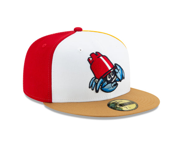Jersey Shore BlueClaws New Era Alternate 2 On-Field Fitted Hat Bucket Crab