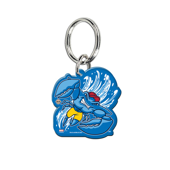 Jersey Shore BlueClaws Marvel’s Defenders of the Diamond Marvelized Logo Keychain