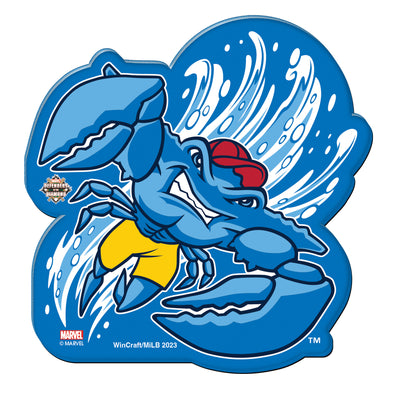 Jersey Shore BlueClaws Marvel’s Defenders of the Diamond Marvelized Logo Magnet