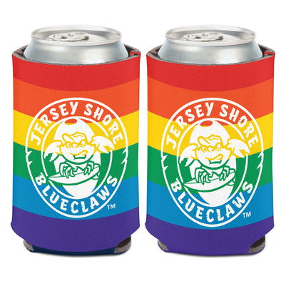 Jersey Shore BlueClaws Rainbow Can Cooler