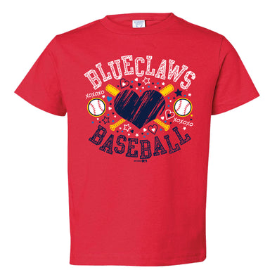 Jersey Shore BlueClaws Toddler Baseball Tee
