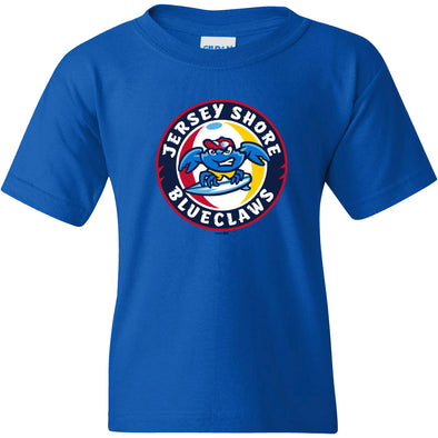 Jersey Shore BlueClaws Youth Primary Logo Tee