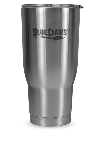 Jersey Shore BlueClaws Primary Wordmark Stainless Steel 30 oz Tumbler