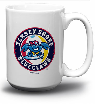 Jersey Shore BlueClaws Primary Logo Coffee Mug